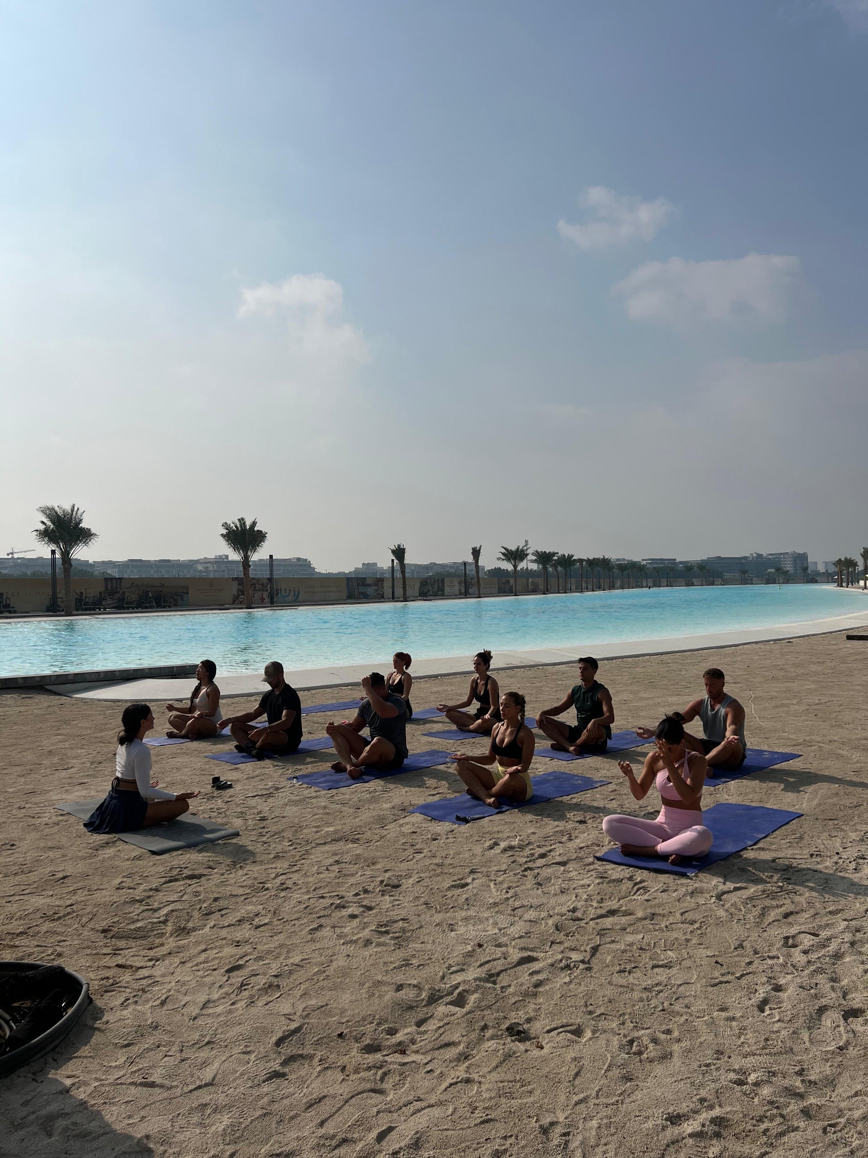 Yoga by the Lagoon: A Blissful Morning in the City